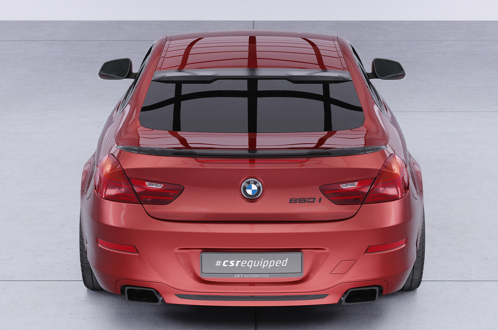 CSR Heckspoiler | Heckflügel mit ABE für BMW 6er F12 / F13 HF969-L Unlackiert roh (Lackierung erforderlich)