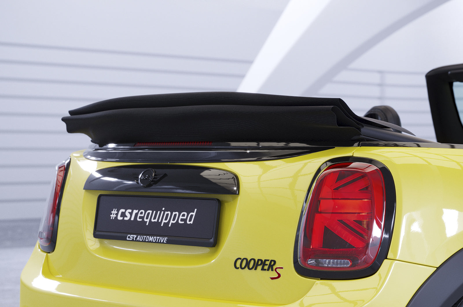 CSR Heckspoiler | Heckflügel mit ABE für Mini F57 HF976-G Glossy schwarz Hochglanz (keine Lackierung erforderlich)