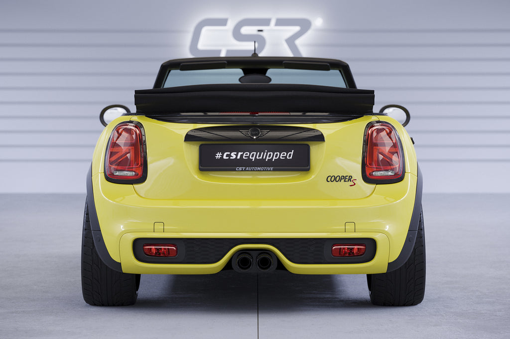 CSR Heckspoiler | Heckflügel mit ABE für Mini F57 HF976-G Glossy schwarz Hochglanz (keine Lackierung erforderlich)