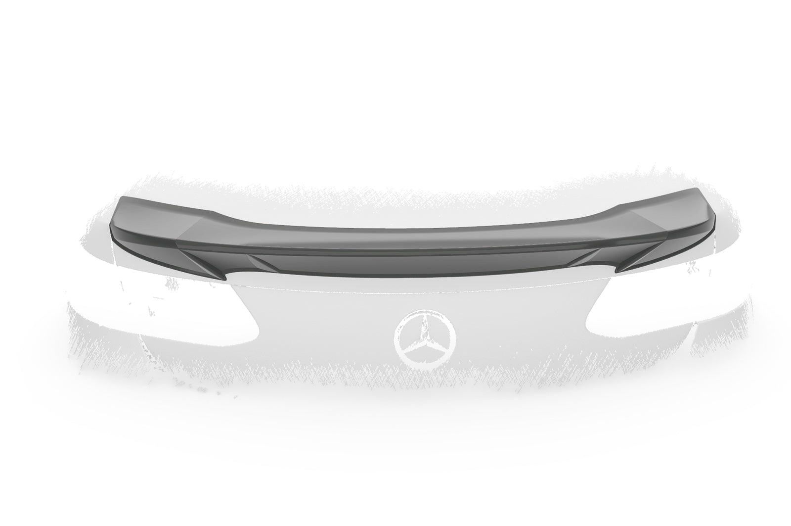 CSR Heckspoiler | Heckflügel mit ABE für Mercedes-Benz E-Klasse (A238) Cabrio HF977-G Glossy schwarz Hochglanz (keine Lackierung erforderlich)