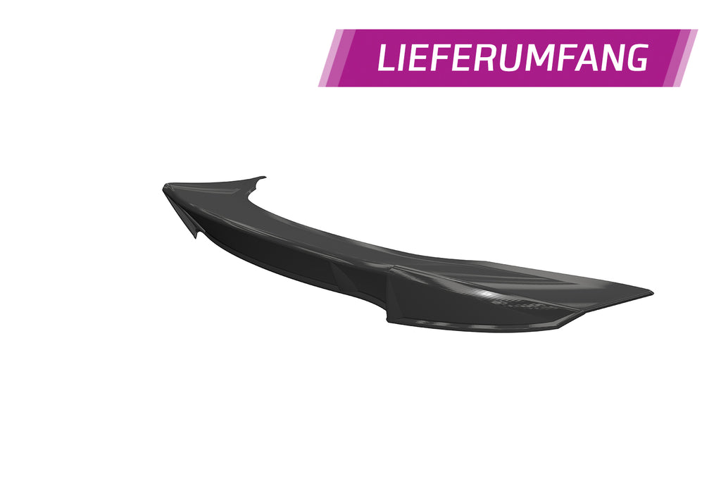CSR Heckspoiler | Heckflügel mit ABE für Mercedes-Benz E-Klasse (A238) Cabrio HF977-G Glossy schwarz Hochglanz (keine Lackierung erforderlich)