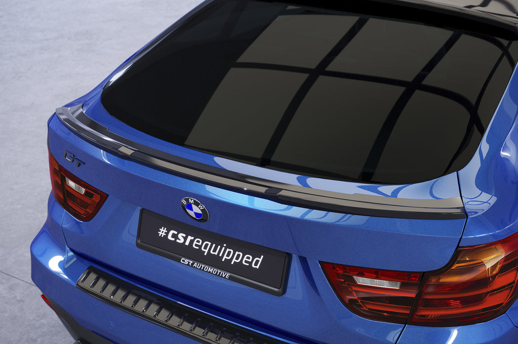 CSR Heckspoiler | Heckflügel mit ABE für BMW 3er F34 Gran Turismo (GT) HF979-S Strukturiert schwarz matt (keine Lackierung erforderlich)