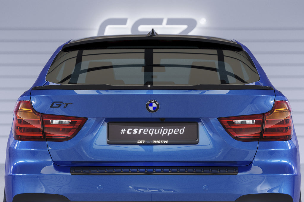 CSR Heckspoiler | Heckflügel mit ABE für BMW 3er F34 Gran Turismo (GT) HF979-S Strukturiert schwarz matt (keine Lackierung erforderlich)