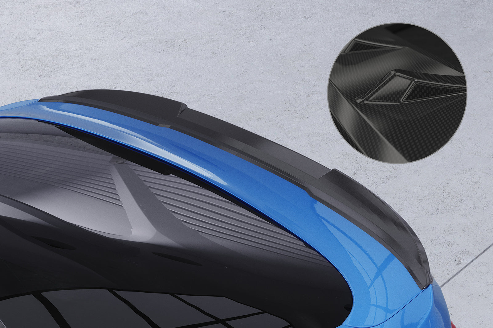 CSR Heckspoiler | Heckflügel mit ABE für BMW 4er F36 Gran Coupe HF984-C Carbon Look Hochglanz (keine Lackierung erforderlich)