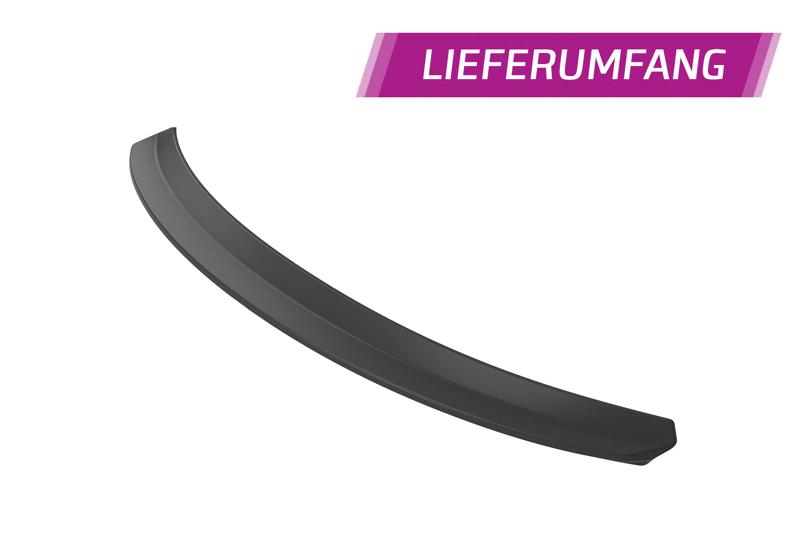 CSR Heckspoiler | Heckflügel mit ABE für Tesla Model 3 HF985-G Glossy schwarz Hochglanz (keine Lackierung erforderlich)