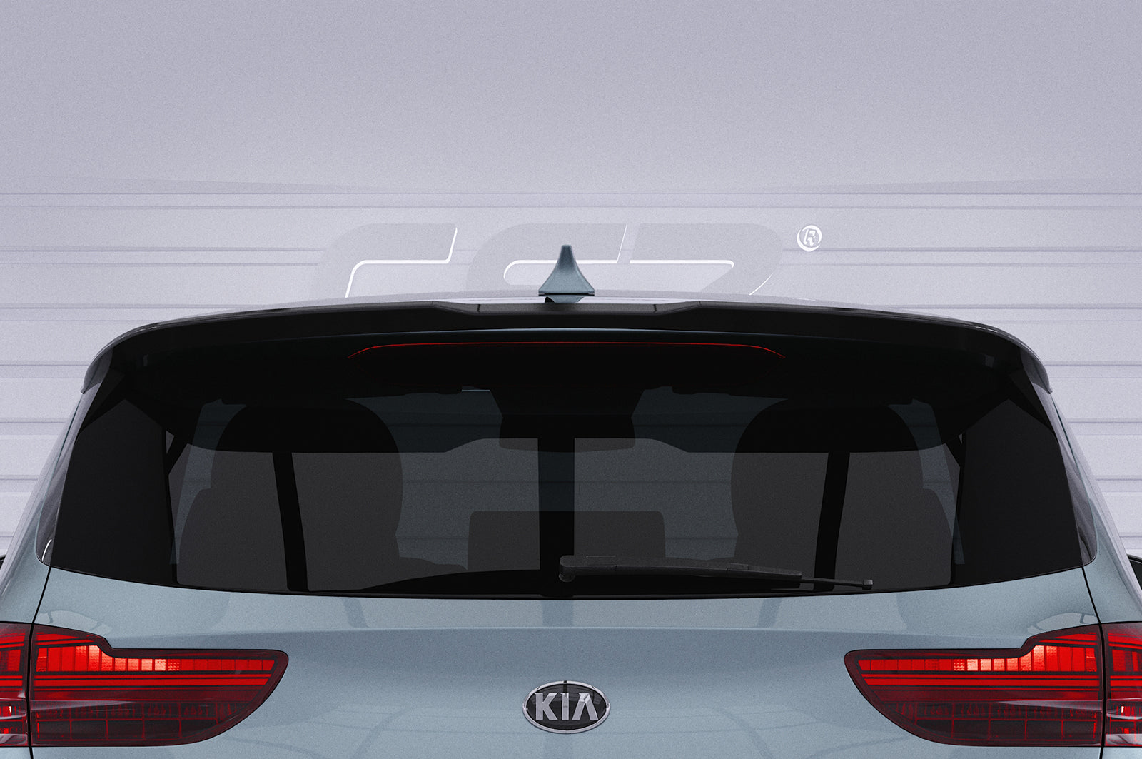 CSR Heckspoiler | Heckflügel mit ABE für Kia Ceed (CD) SW HF989-L Unlackiert roh (Lackierung erforderlich)