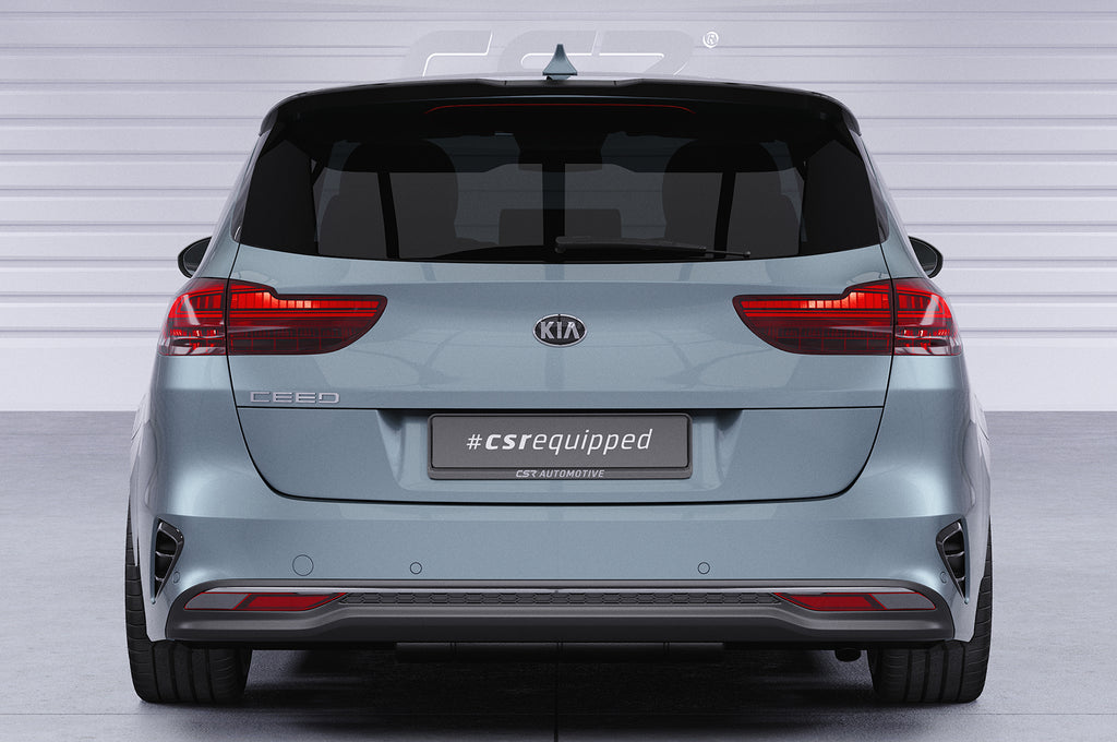 CSR Heckspoiler | Heckflügel mit ABE für Kia Ceed (CD) SW HF989-L Unlackiert roh (Lackierung erforderlich)