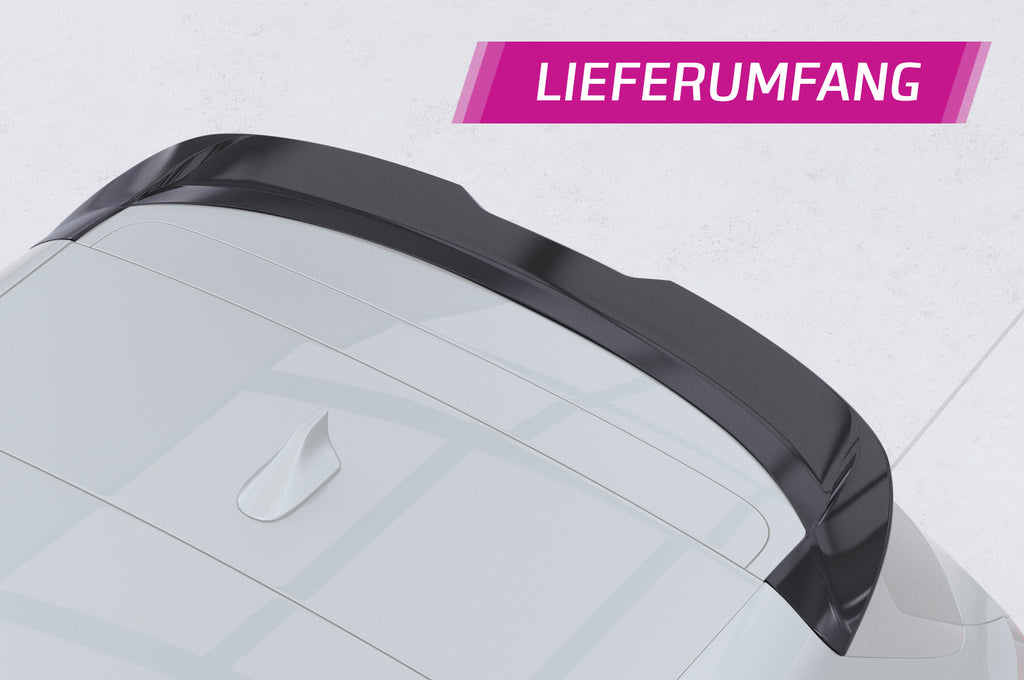 CSR Heckspoiler | Heckflügel mit ABE für Kia Ceed (CD) SW HF989-C Carbon Look Hochglanz (keine Lackierung erforderlich)