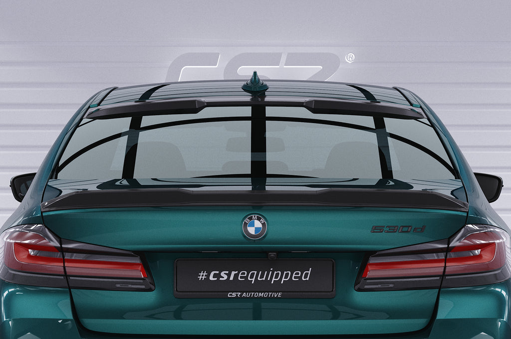 CSR Heckspoiler | Heckflügel mit ABE für BMW 5er G30 Limousine HF992-L Unlackiert roh (Lackierung erforderlich)