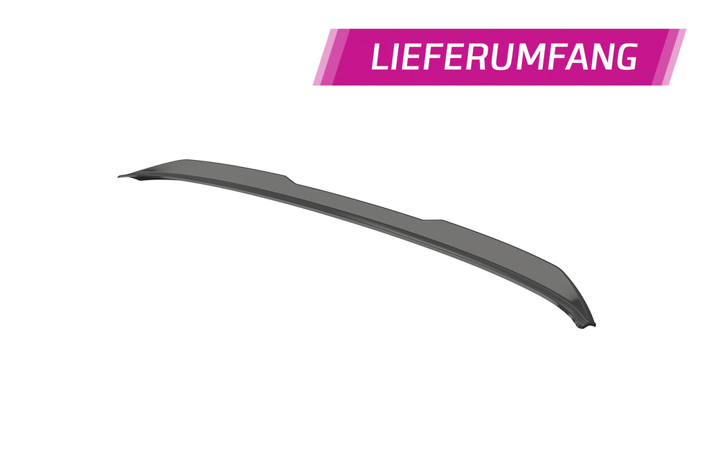 CSR Heckspoiler | Heckflügel mit ABE für BMW 5er G30 Limousine HF992-S Strukturiert schwarz matt (keine Lackierung erforderlich)