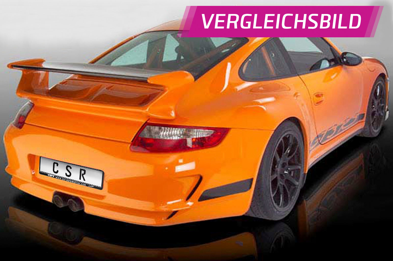 CSR Heckspoiler | Heckflügel für Porsche 911 / 997 GT/3  HF997B