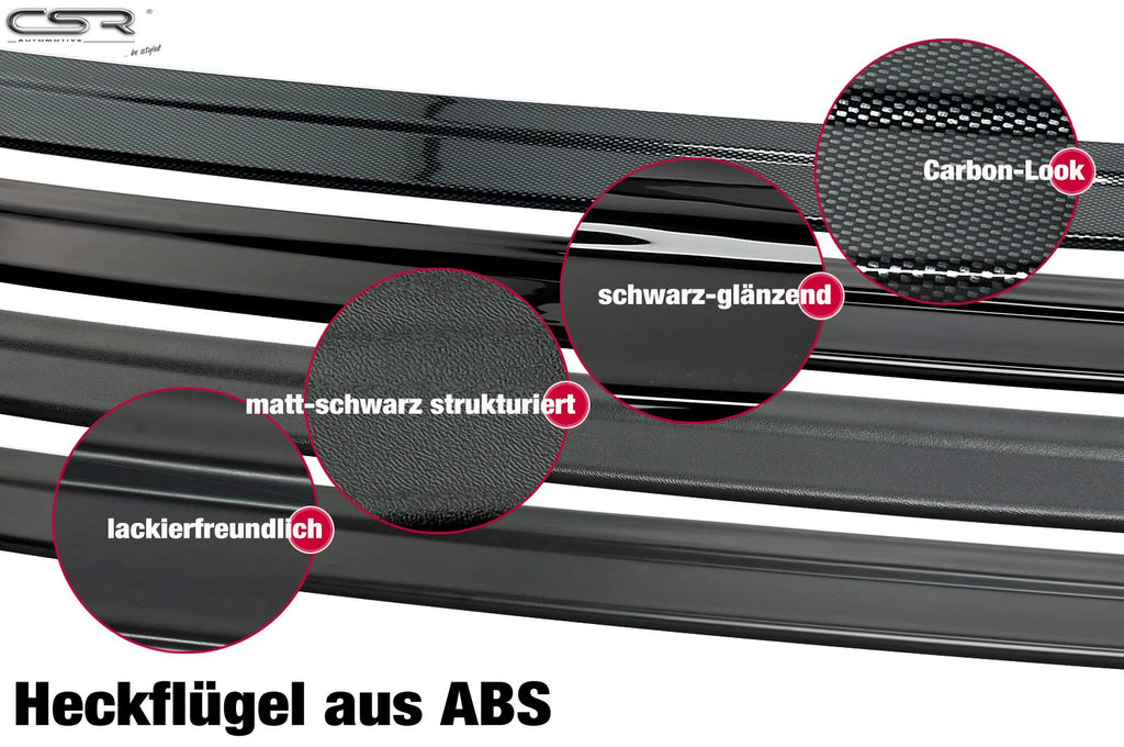 CSR Heckspoiler | Heckflügel mit ABE für Renault Megane II RS HF781