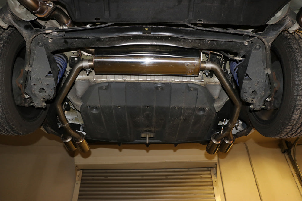 Fox passend fürHonda Civic IX Hatchback Endschalldämpfer quer Ausgang rechts/links  - 2x90 Typ 12 rechts/links