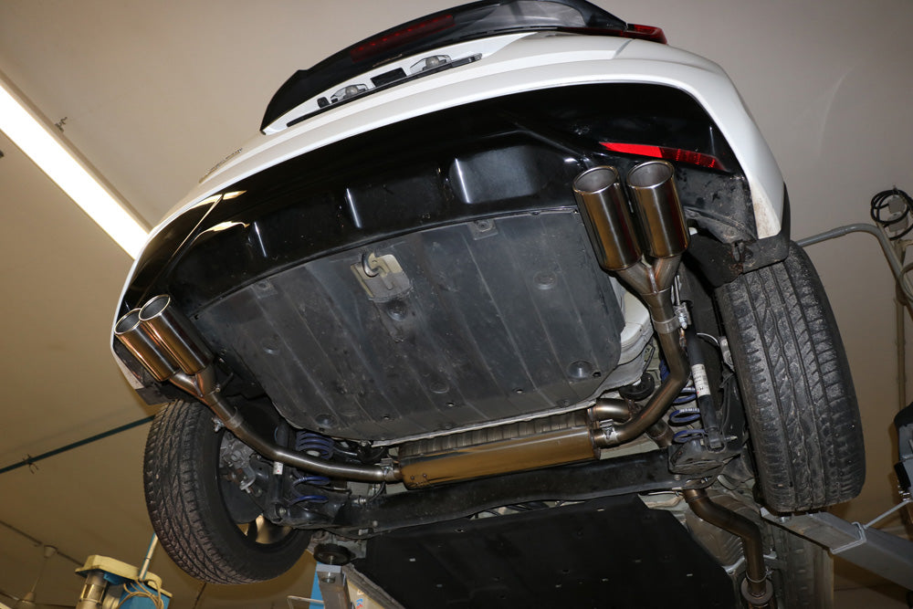 Fox passend fürHonda Civic IX Hatchback Endschalldämpfer quer Ausgang rechts/links  - 2x90 Typ 12 rechts/links