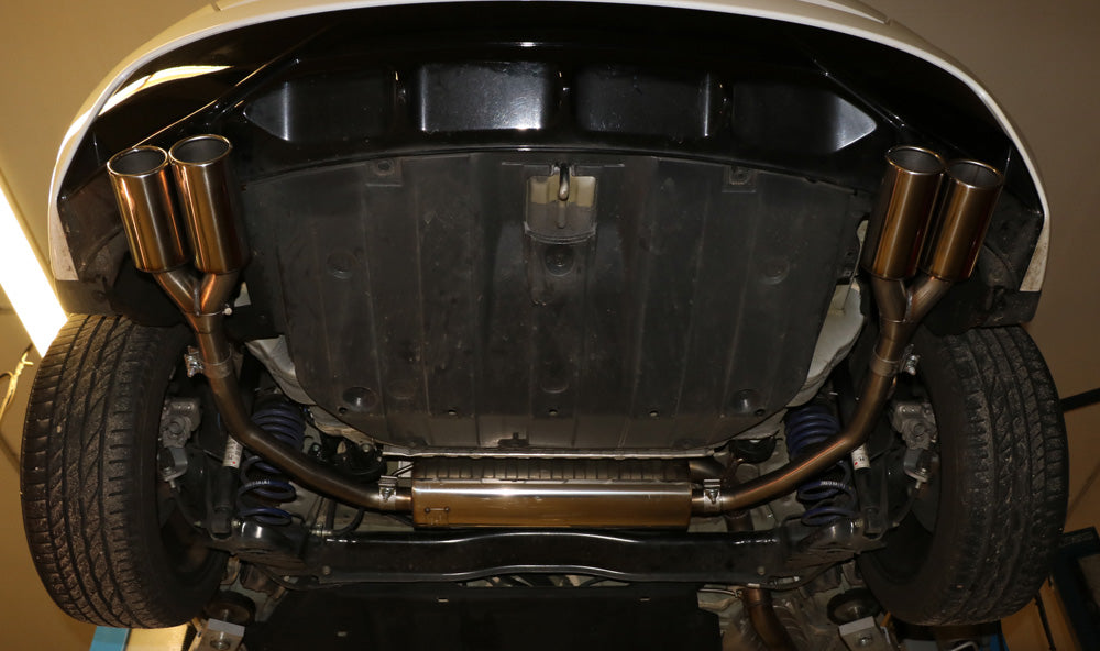 Fox passend fürHonda Civic IX Hatchback Endschalldämpfer quer Ausgang rechts/links  - 2x90 Typ 12 rechts/links