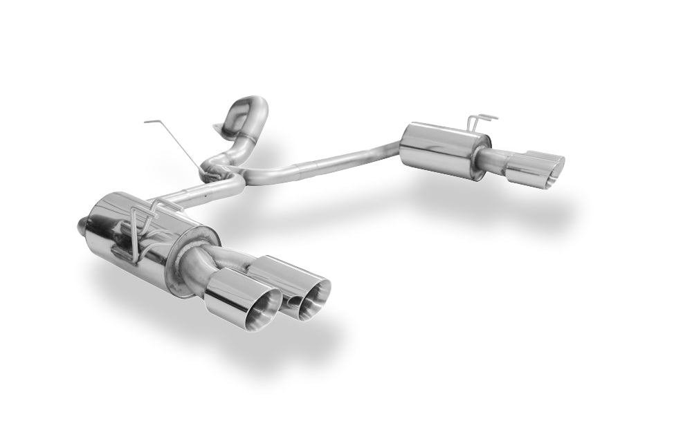 Fox passend fürHonda Civic IX Type R Endschalldämpfer quer Ausgang rechts/links  - 2x90 Typ 25 rechts/links