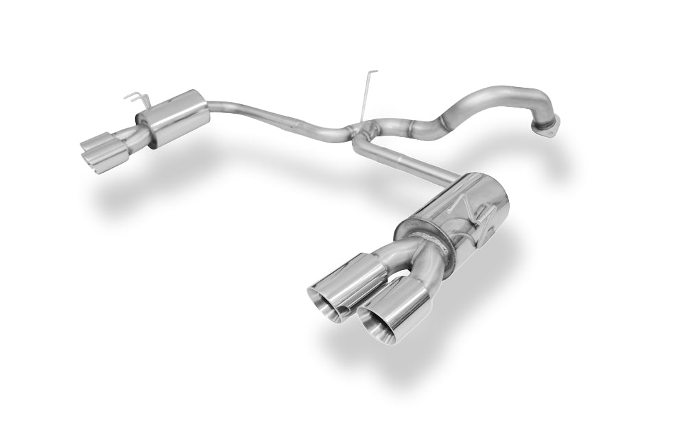Fox passend für Honda Civic IX Type R Endschalldämpfer quer Ausgang rechts/links  - 2x90 Typ 25 rechts/links