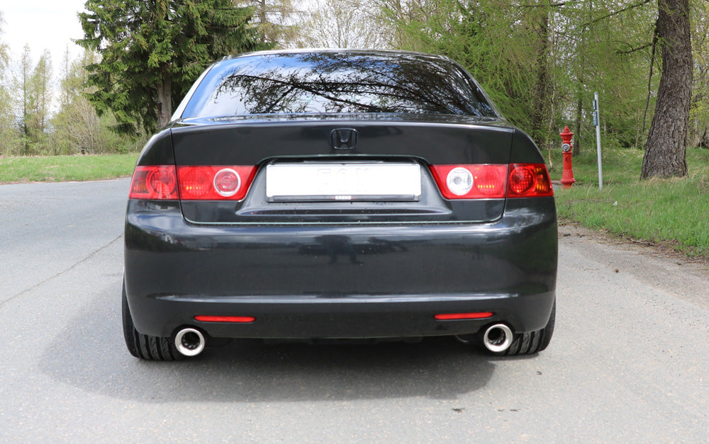 Fox passend fürHonda Accord VII Typ CL9 Endschalldämpfer Ausgang rechts/links - 1x100 Typ 17 rechts/links