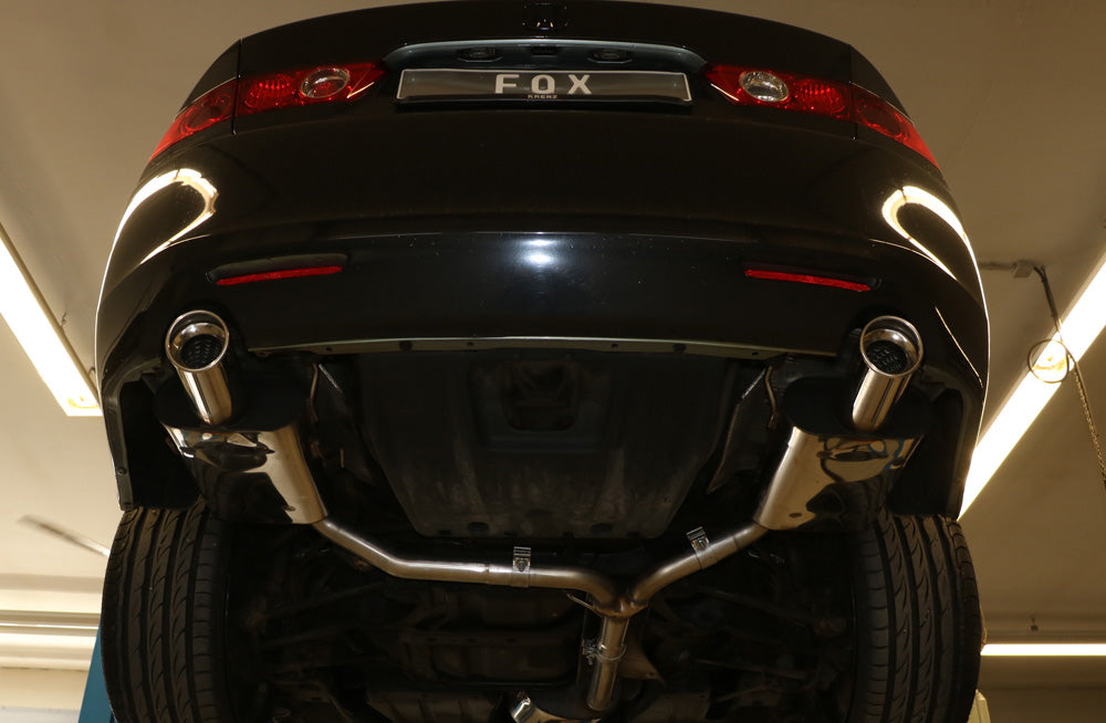 Fox passend fürHonda Accord VII Typ CL9 Endschalldämpfer Ausgang rechts/links - 1x100 Typ 17 rechts/links