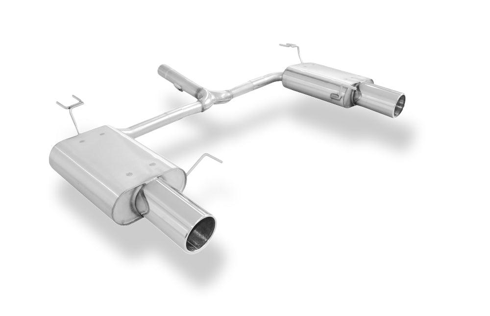 Fox passend fürHonda Accord VIII CU2/CW2 Limousine & Tourer Endschalldämpfer rechts/links - 1x100 Typ 12 rechts/links