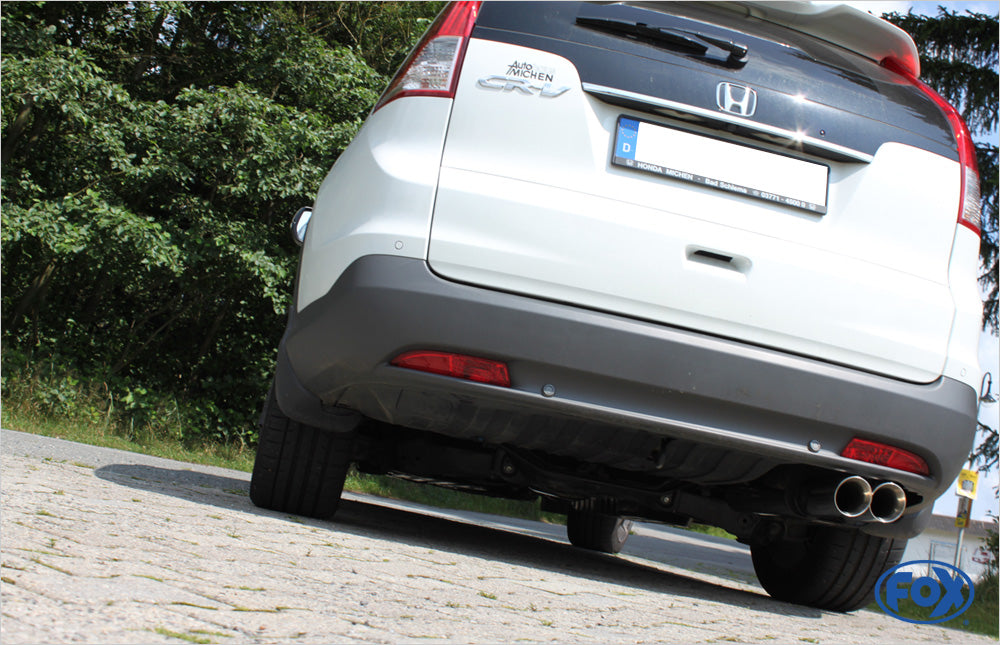Fox passend für Honda CR-V IV Endschalldämpfer - 2x90 Typ 25