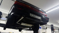 Fox passend für Honda Civic 4 - ED3 Endschalldämpfer quer und Vorschalldämpfer - 1x63 Typ 10 links
