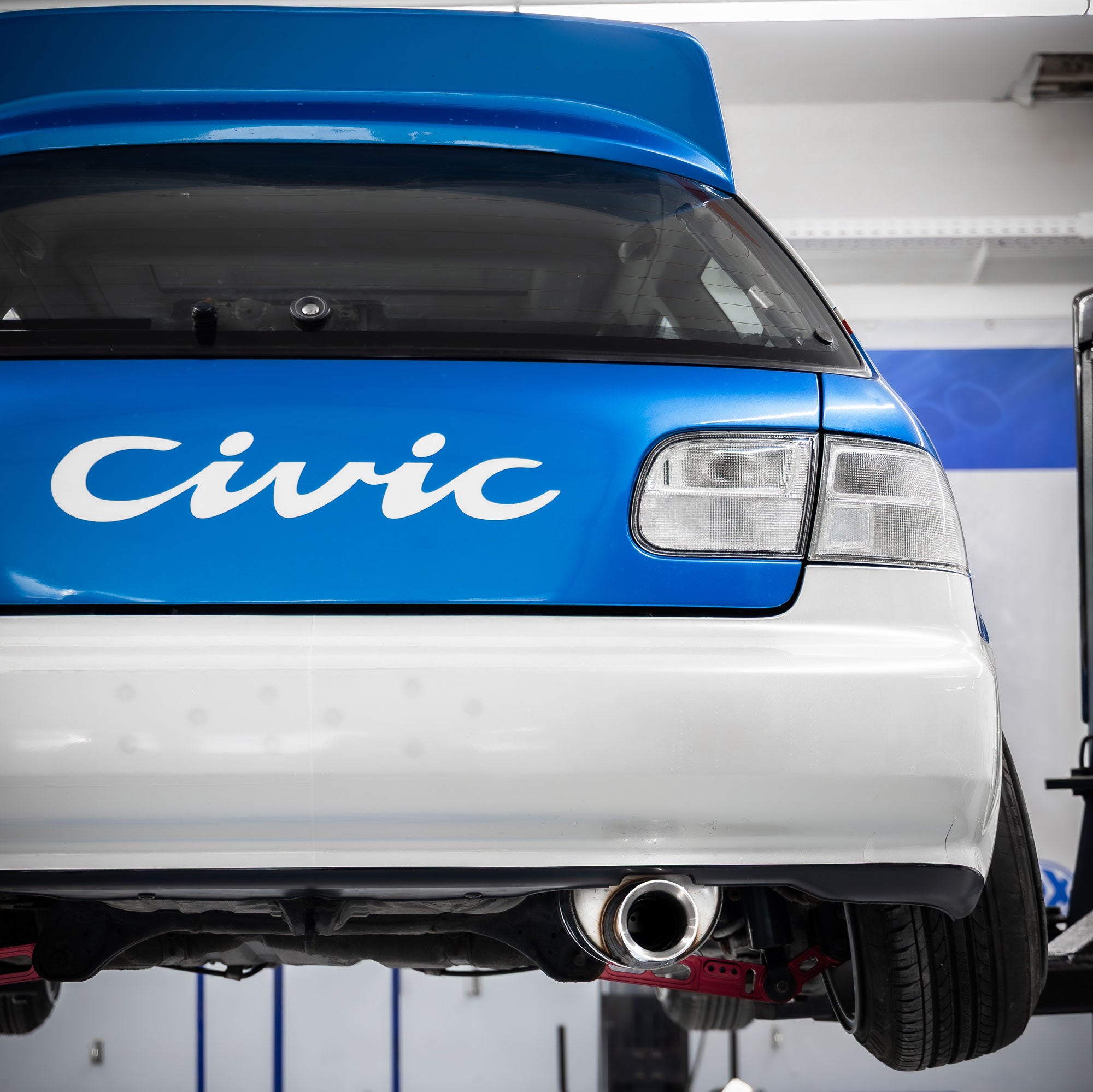 Fox passend fürHonda Civic 5 - EG2 EG3 Endschalldämpfer - 1x90 Typ 24