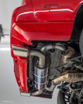 Fox passend für Honda NSX I/ Acura NSX I Coupe Endschalldämpfer quer Ausgang rechts/links - 1x100 Typ 14 rechts/links