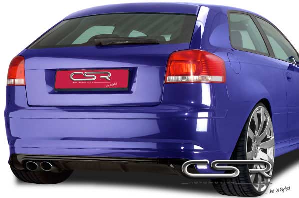 CSR Heckscheibenblende für Audi A3 8P / 8PA Sportback HSB002