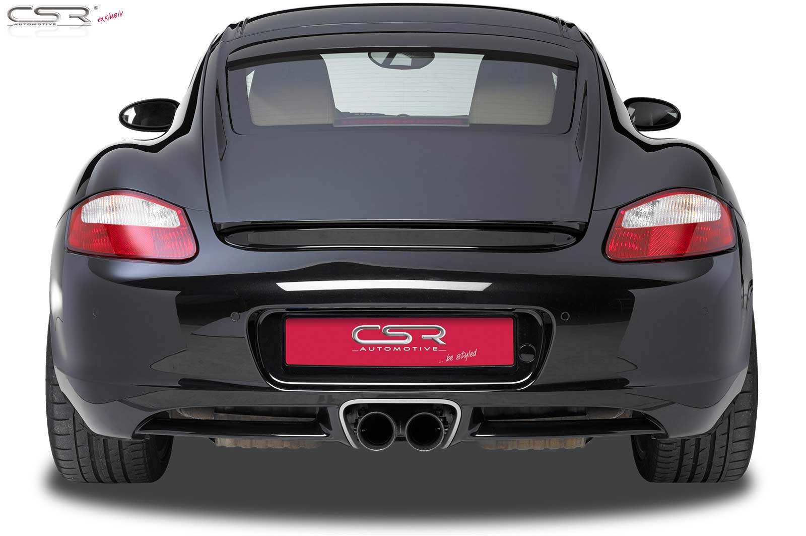 CSR Heckscheibenblende für Porsche 987 Cayman HSB063