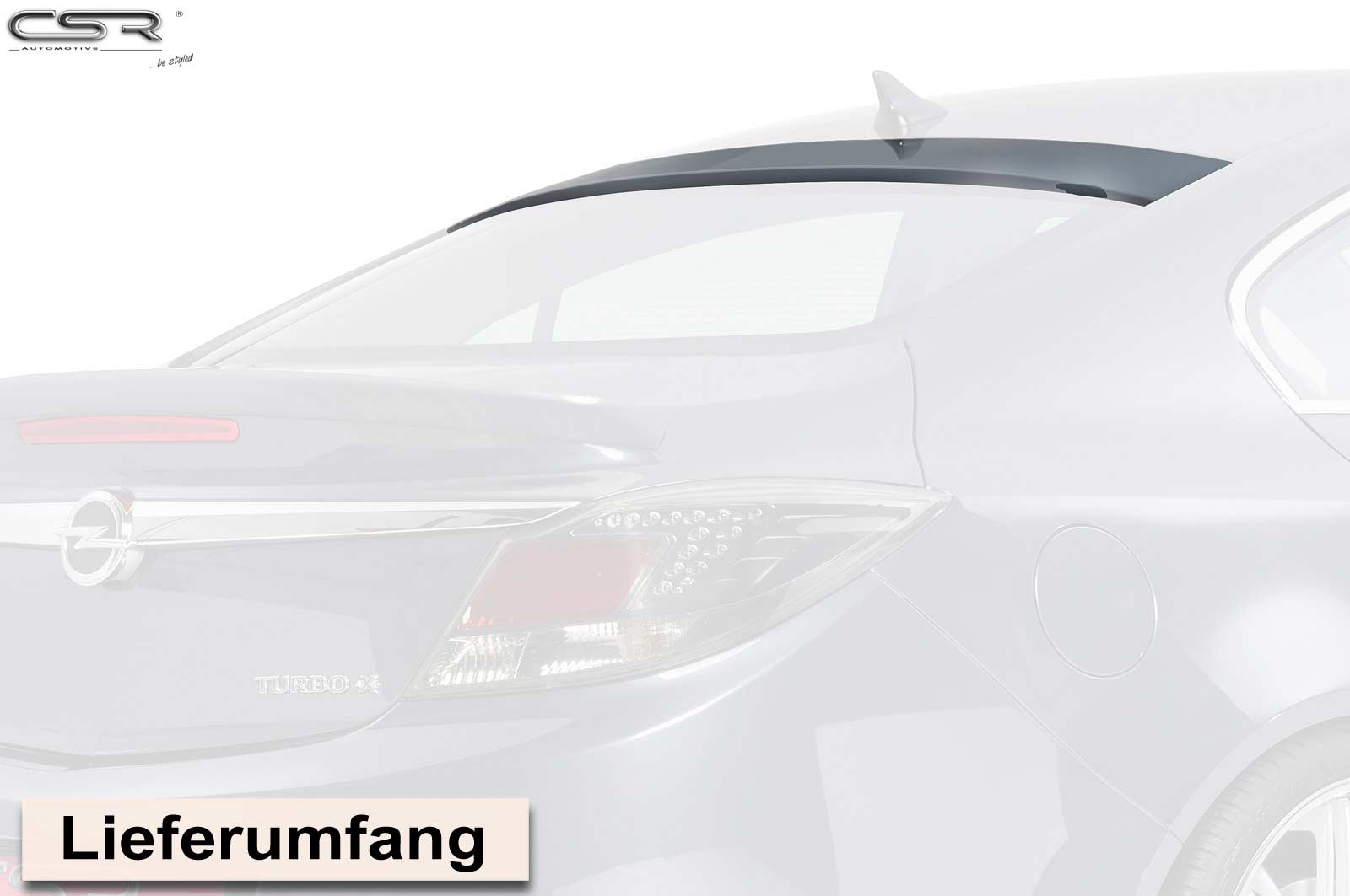 CSR Heckscheibenblende für Opel Insignia A Limousine HSB064