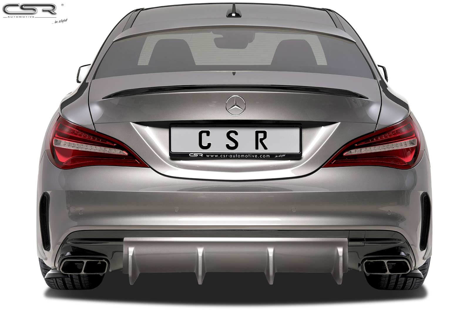 CSR Heckscheibenblende für Mercedes-Benz CLA C117 Coupé HSB070