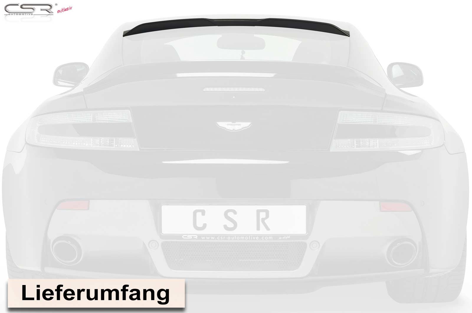 CSR Heckscheibenblende für Aston Martin Vantage Coupé HSB075