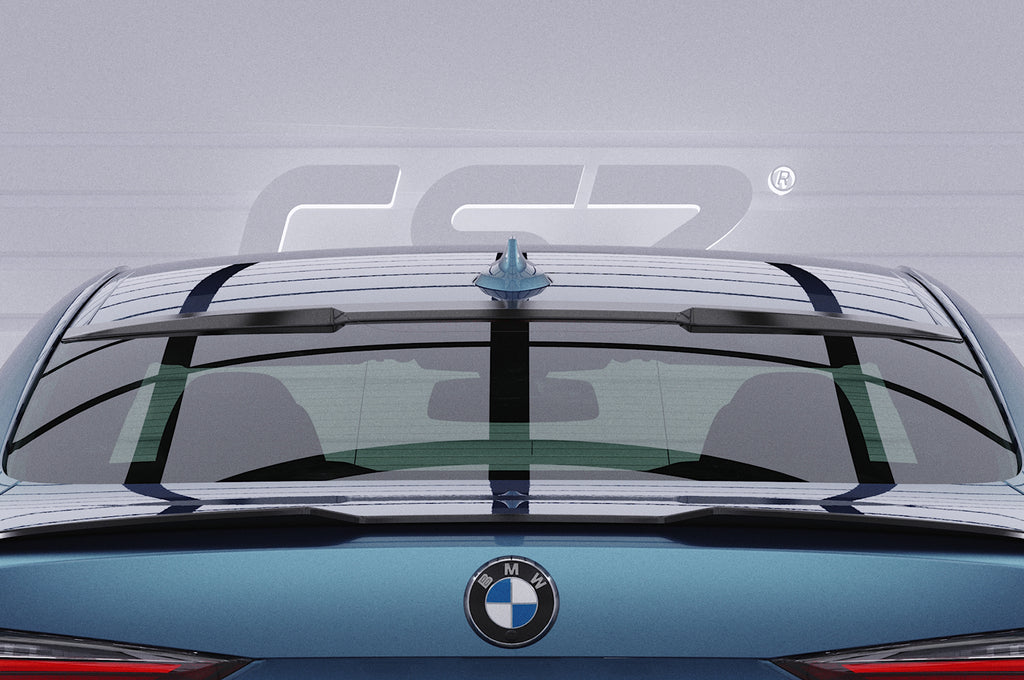 CSR Heckscheibenblende mit ABE für BMW 4er G22 / G82 Coupe HSB080-C Carbon Look Hochglanz (keine Lackierung erforderlich)