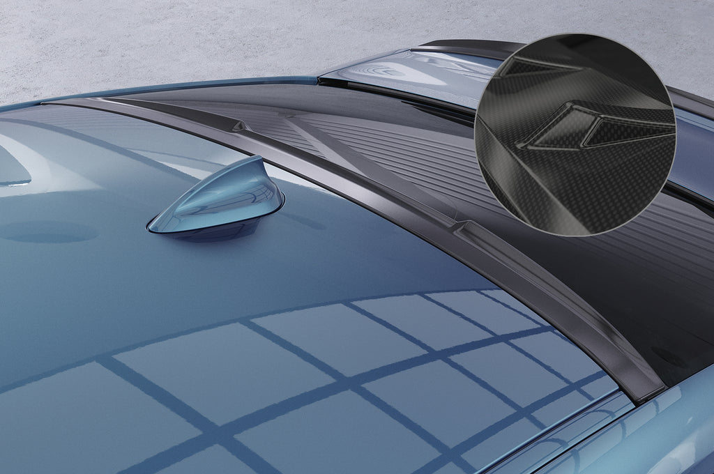CSR Heckscheibenblende mit ABE für BMW 4er G22 / G82 Coupe HSB080-C Carbon Look Hochglanz (keine Lackierung erforderlich)