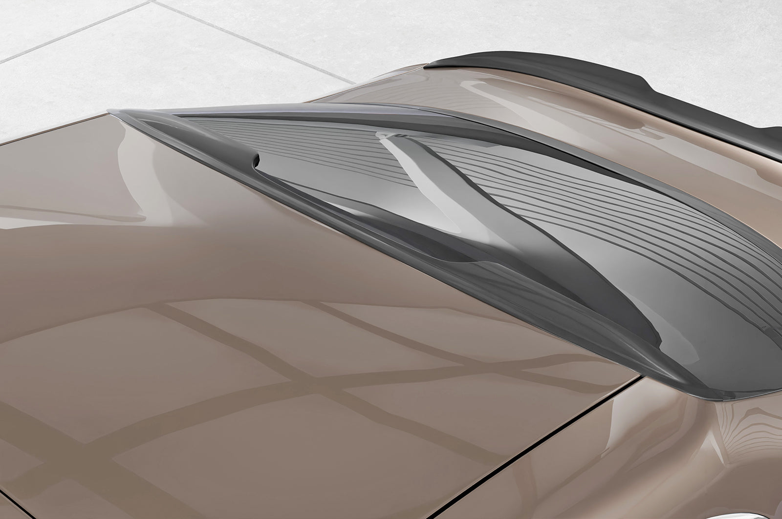 CSR Heckscheibenblende mit ABE für VW Passat CC / CC HSB084-G Glossy schwarz Hochglanz (keine Lackierung erforderlich)
