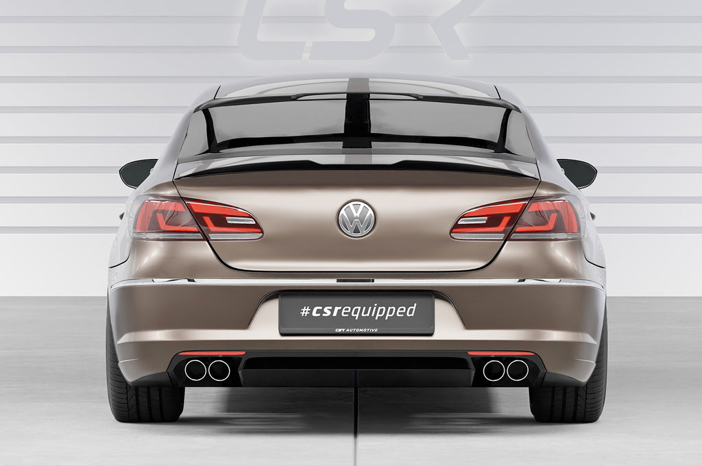 CSR Heckscheibenblende mit ABE für VW Passat CC / CC HSB084-L Unlackiert roh (Lackierung erforderlich)