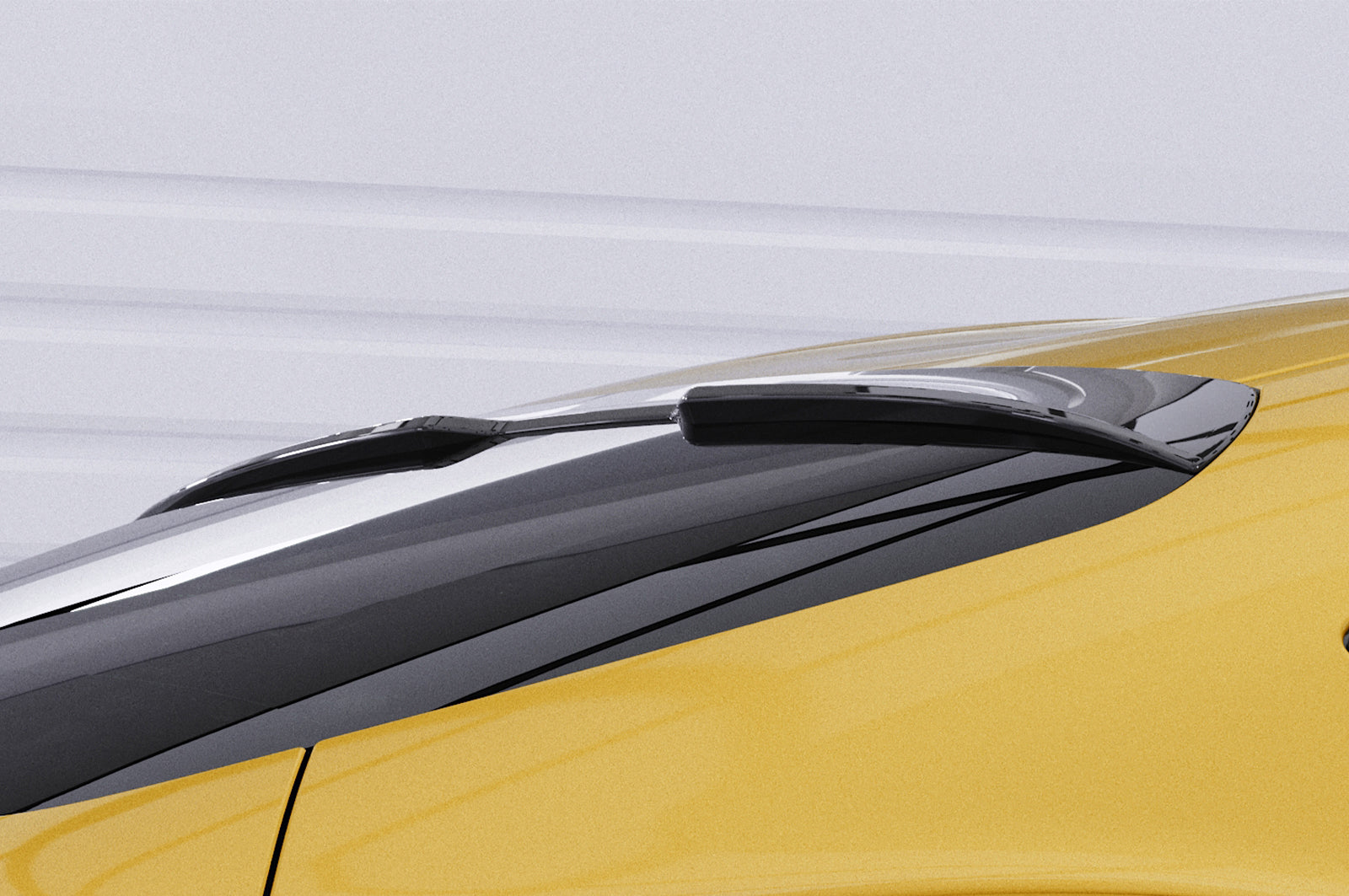 CSR Heckscheibenblende mit ABE für Toyota GR Supra (A90) HSB085-G Glossy schwarz Hochglanz (keine Lackierung erforderlich)