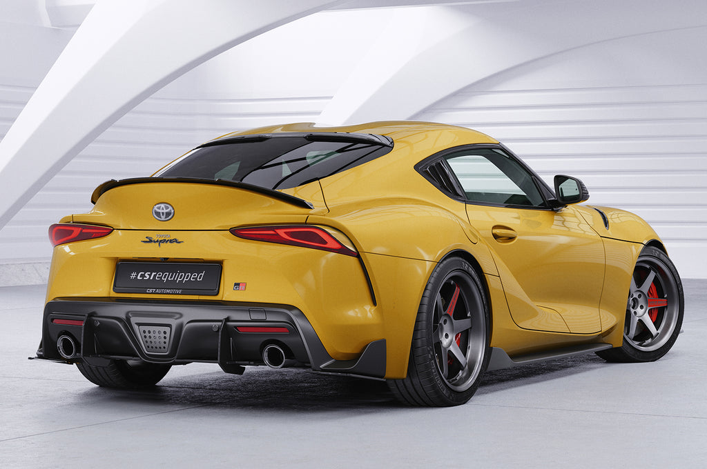 CSR Heckscheibenblende mit ABE für Toyota GR Supra (A90) HSB085-G Glossy schwarz Hochglanz (keine Lackierung erforderlich)
