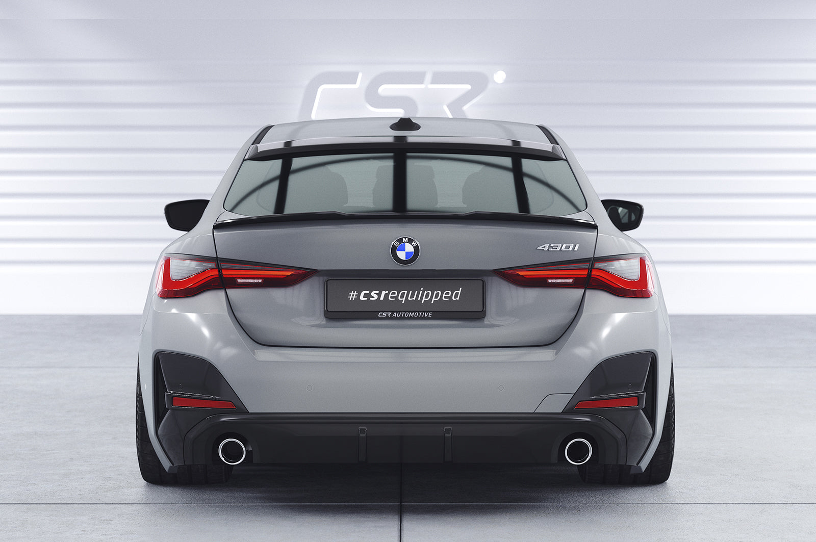 CSR Heckscheibenblende mit ABE für BMW 4er / i4 (G26) Gran Coupe HSB088