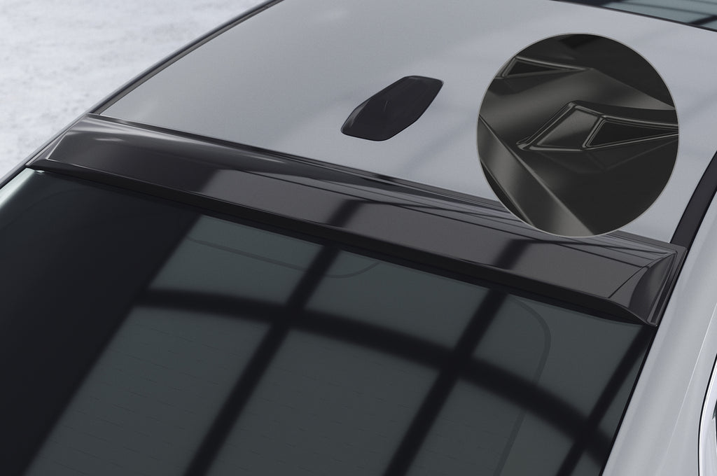 CSR Heckscheibenblende mit ABE für BMW 4er / i4 (G26) Gran Coupe HSB088-G Glossy schwarz Hochglanz (keine Lackierung erforderlich)