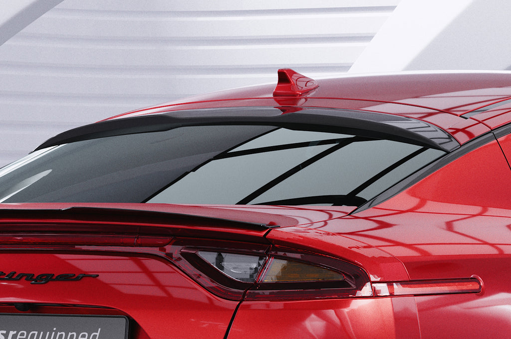 CSR Heckscheibenblende mit ABE für Kia Stinger GT HSB089-G Glossy schwarz Hochglanz (keine Lackierung erforderlich)
