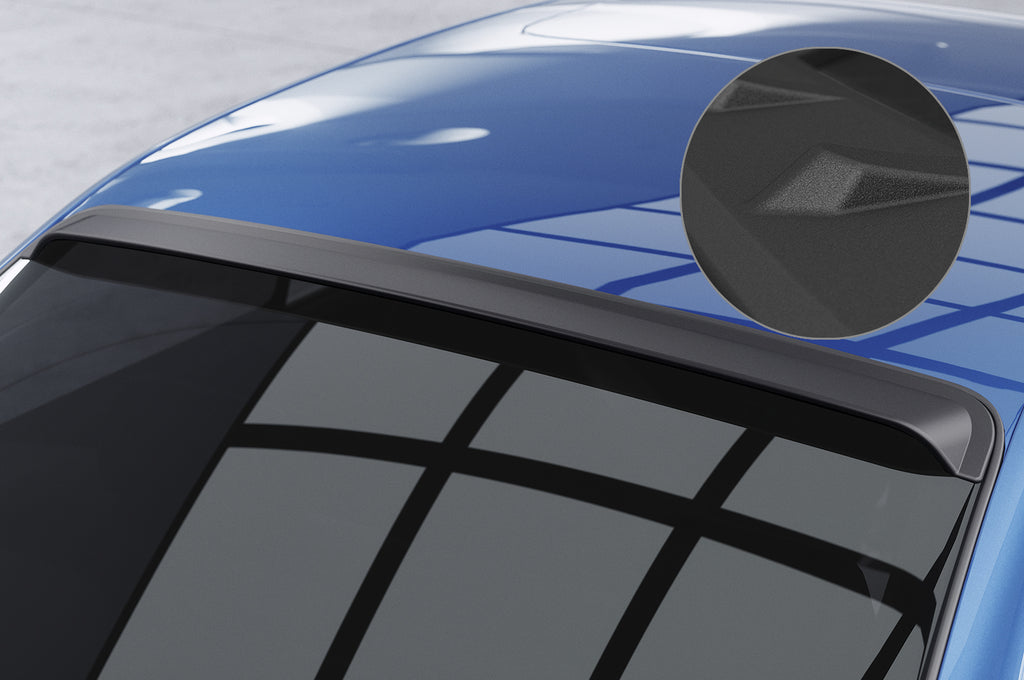 CSR Heckscheibenblende mit ABE für BMW 3er E36 Coupe HSB091-S Strukturiert schwarz matt (keine Lackierung erforderlich)