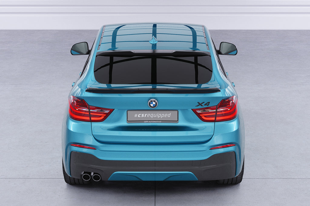 CSR Heckscheibenblende mit ABE für BMW X4 F26 HSB092-G Glossy schwarz Hochglanz (keine Lackierung erforderlich)