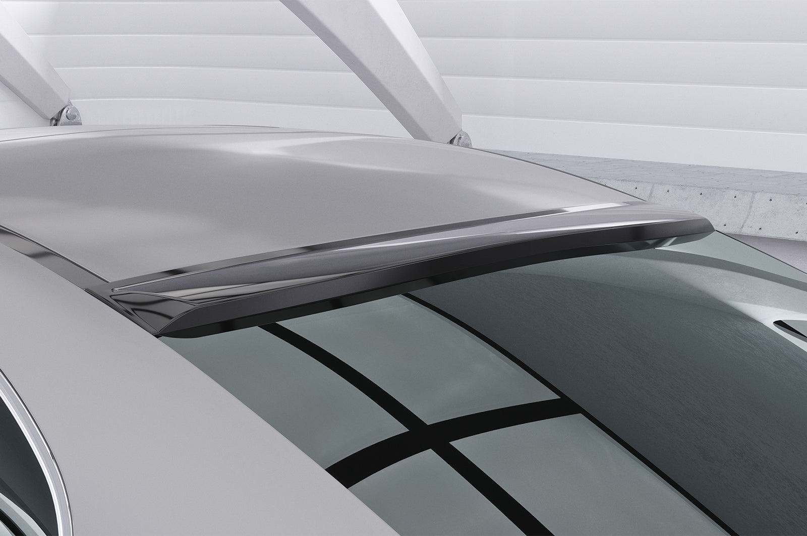 CSR Heckscheibenblende mit ABE für Mercedes-Benz CLS (C257) HSB094-C Carbon Look Hochglanz (keine Lackierung erforderlich)