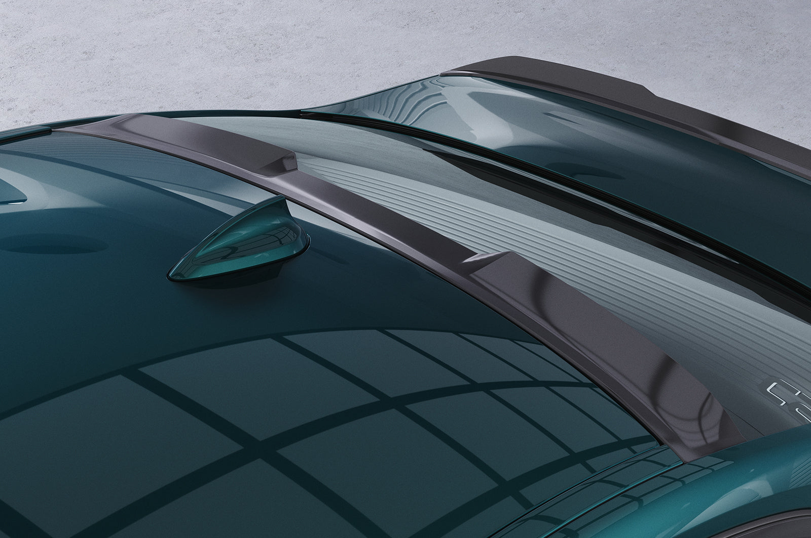 CSR Heckscheibenblende mit ABE für BMW 5er G30 Limousine HSB101-G Glossy schwarz Hochglanz (keine Lackierung erforderlich)