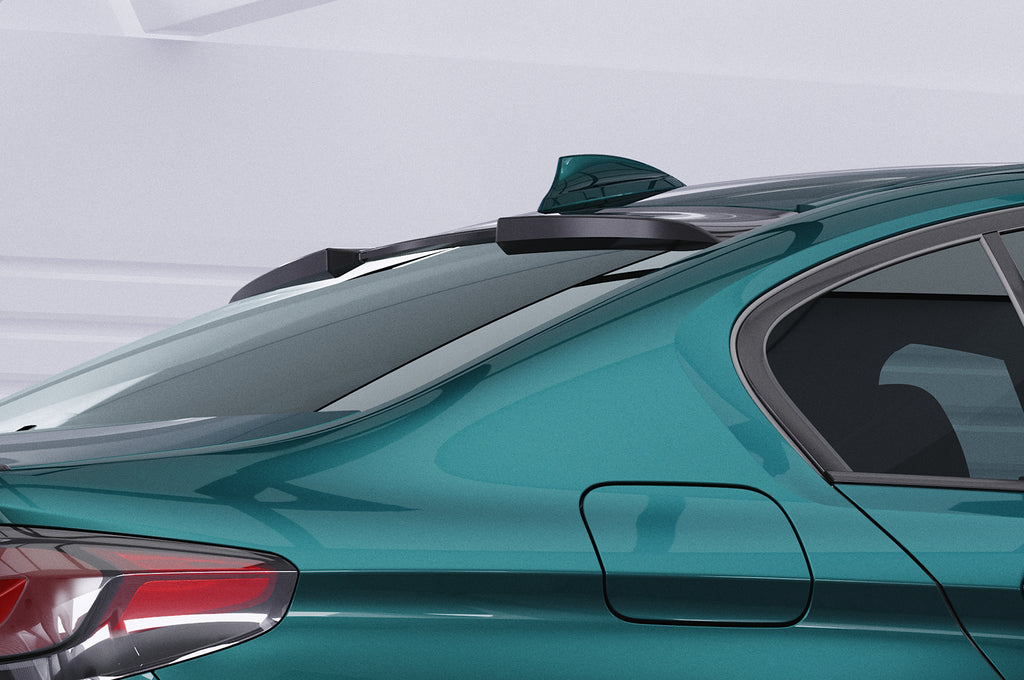 CSR Heckscheibenblende mit ABE für BMW 5er G30 Limousine HSB101-G Glossy schwarz Hochglanz (keine Lackierung erforderlich)