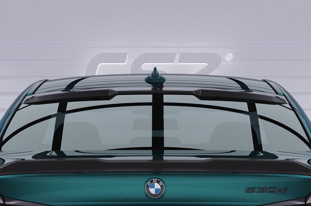 CSR Heckscheibenblende mit ABE für BMW 5er G30 Limousine HSB101-G Glossy schwarz Hochglanz (keine Lackierung erforderlich)