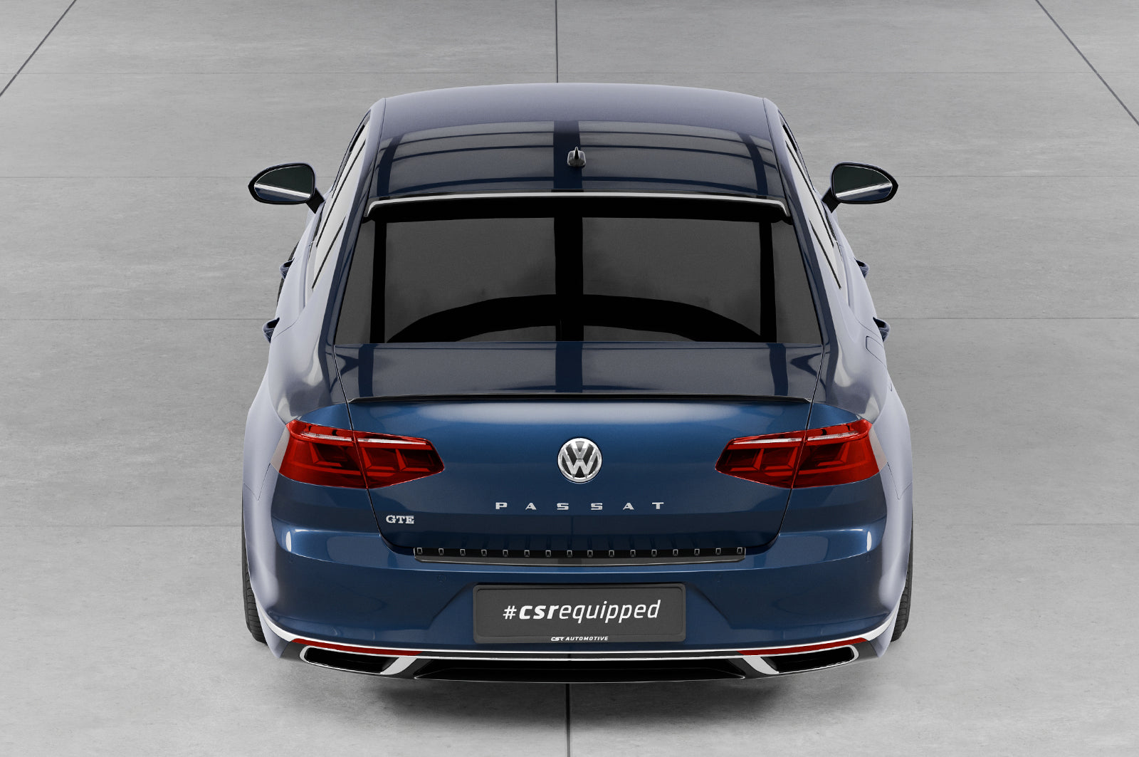 CSR Heckscheibenblende mit ABE für VW Passat B8 (Typ 3G) Limousine HSB107