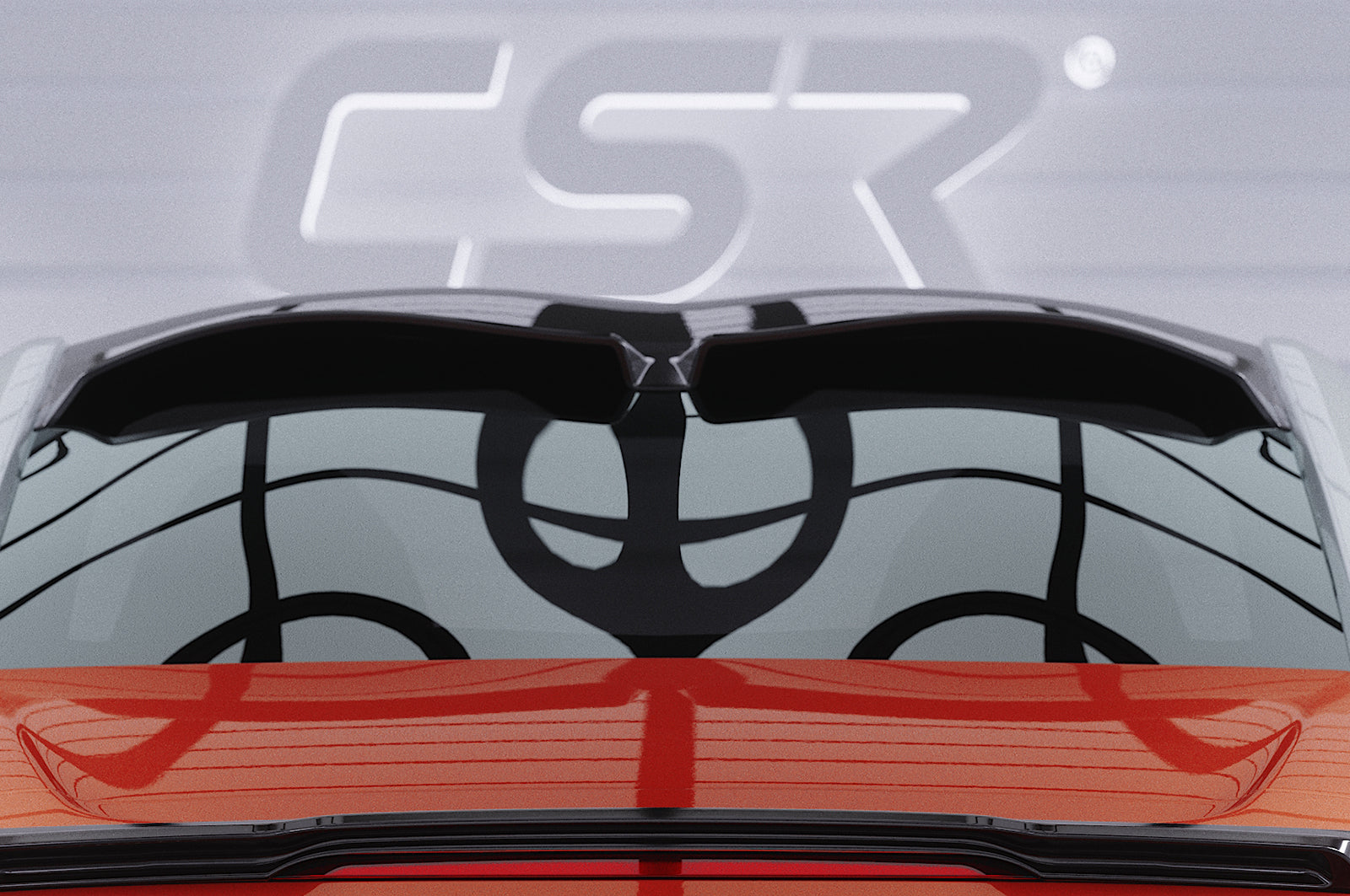 CSR Heckscheibenblende mit ABE für Peugeot RCZ HSB109